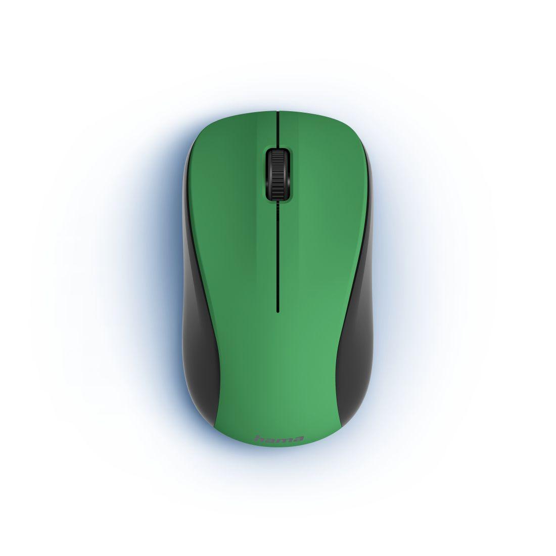 Rato HAMA MW-300 V2 (Ambidestro - 1200 DPI - Ótico - Preto e Verde), miniatura 2