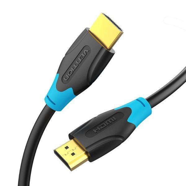 Cabo HDMI VENTION VAA-B02-L500 (5 m - Até 60 Hz - HDMI Tipo A - Preto), miniatura 2