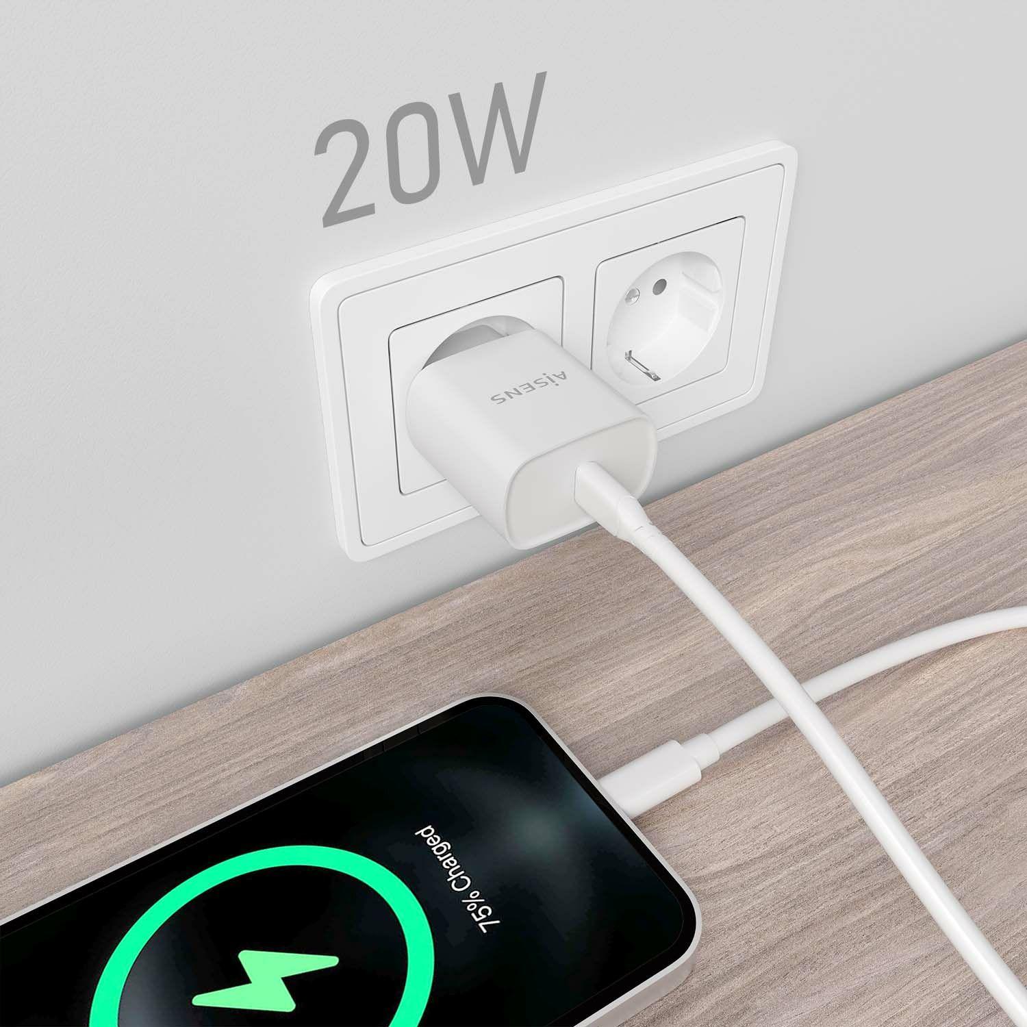 Carregador USB-C AISENS A110-0752 (20 W - Branco), miniatura 5