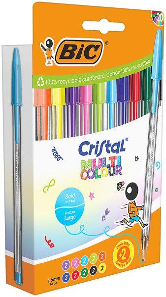 Esferográfica BIC Cristal Multicolour (Cores sortidas)