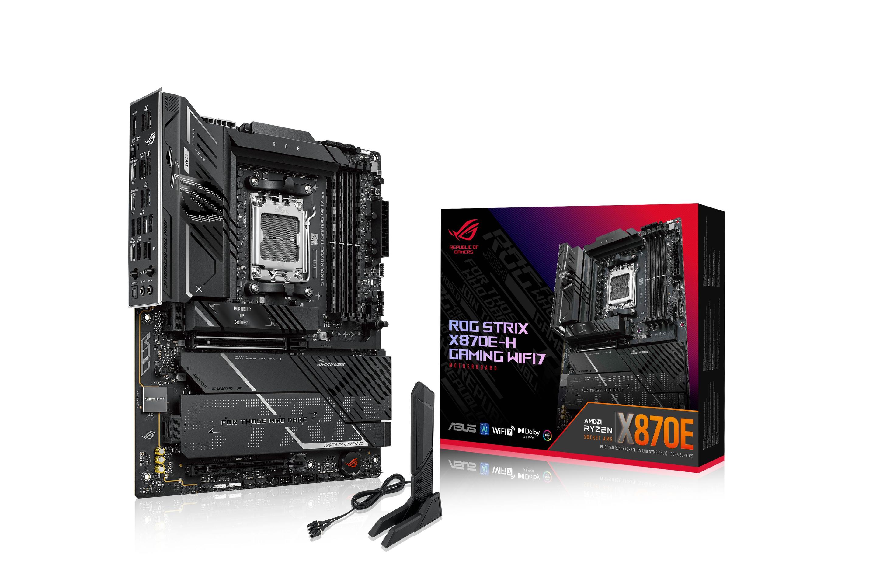 Motherboard ASUS ROG STRIX X870E-H GAMING WIFI7 (AM5 - ATX - Duplo canal - Preto), miniatura 14