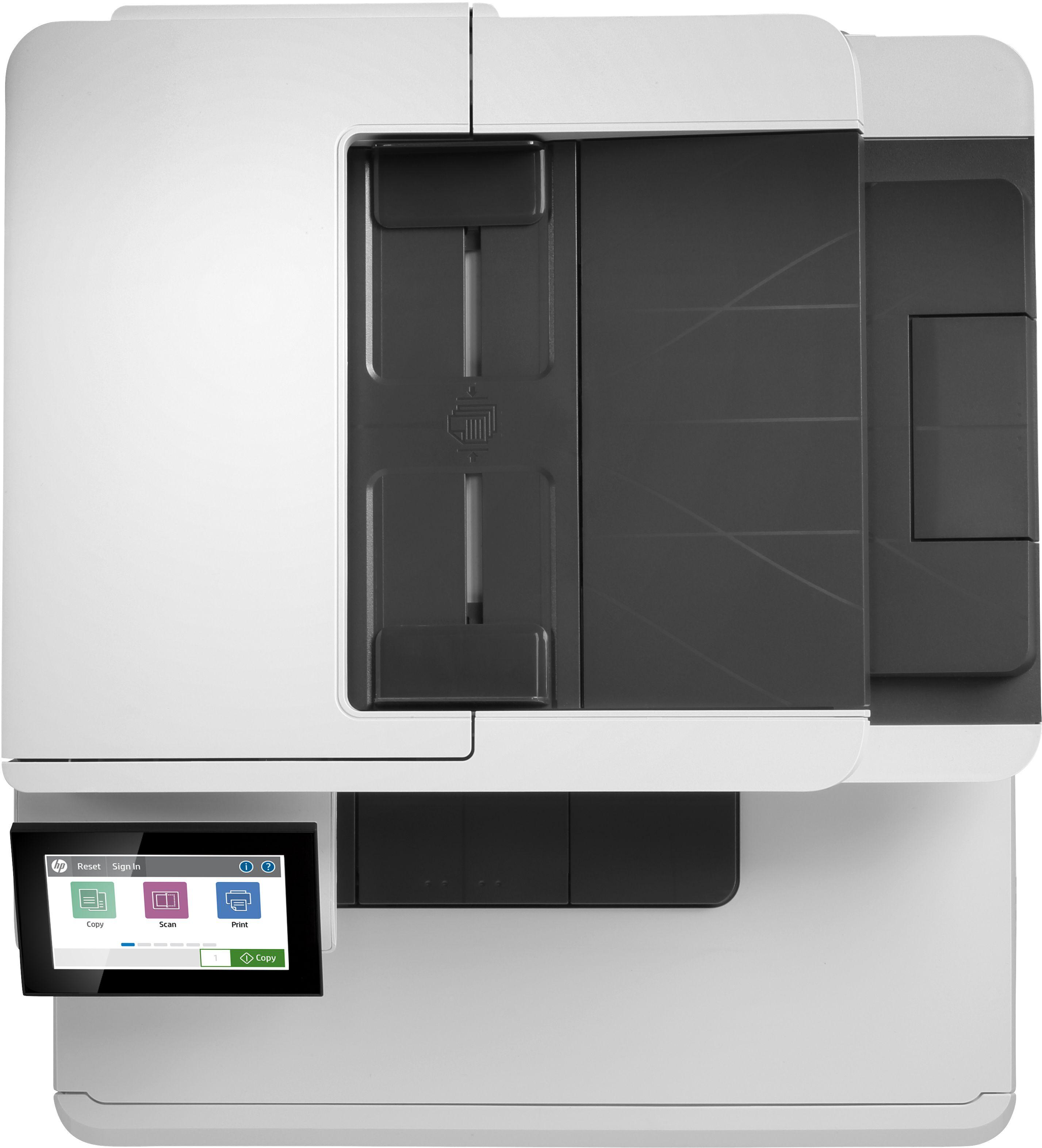 Impressora Multifunções HP Color LaserJet Enterprise M480f (A4 - Impressão a cores - 300 folhas - Branco e Preto) — miniatura 5