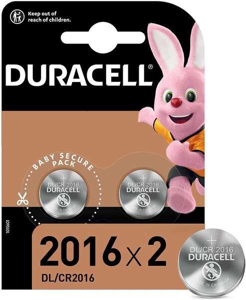 Pilhas de Botão DURACELL DL2016B2 (Prateado) — miniatura 3