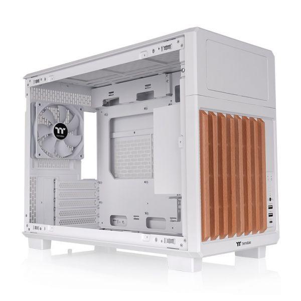 Caixa PC THERMALTAKE TR200 WS Snow (Mini-ITX, Micro-ATX - PS2 / ATX - 2.5" - Branco) — miniatura 3