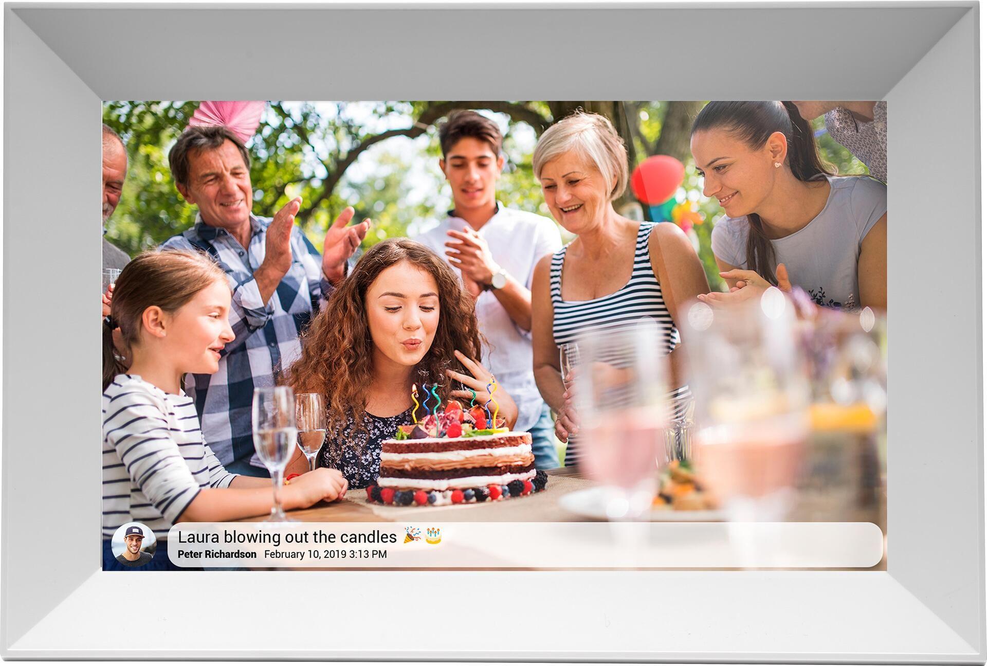 Moldura Digital DENVER PFF-1063 MKII (10,1" - 16GB - Branco)