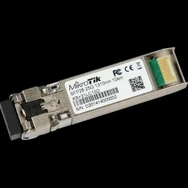 Módulo Transceptor Ótico MIKROTIK XS+31LC10D (1 Gbps / 10 Gbps / 25 Gbps)