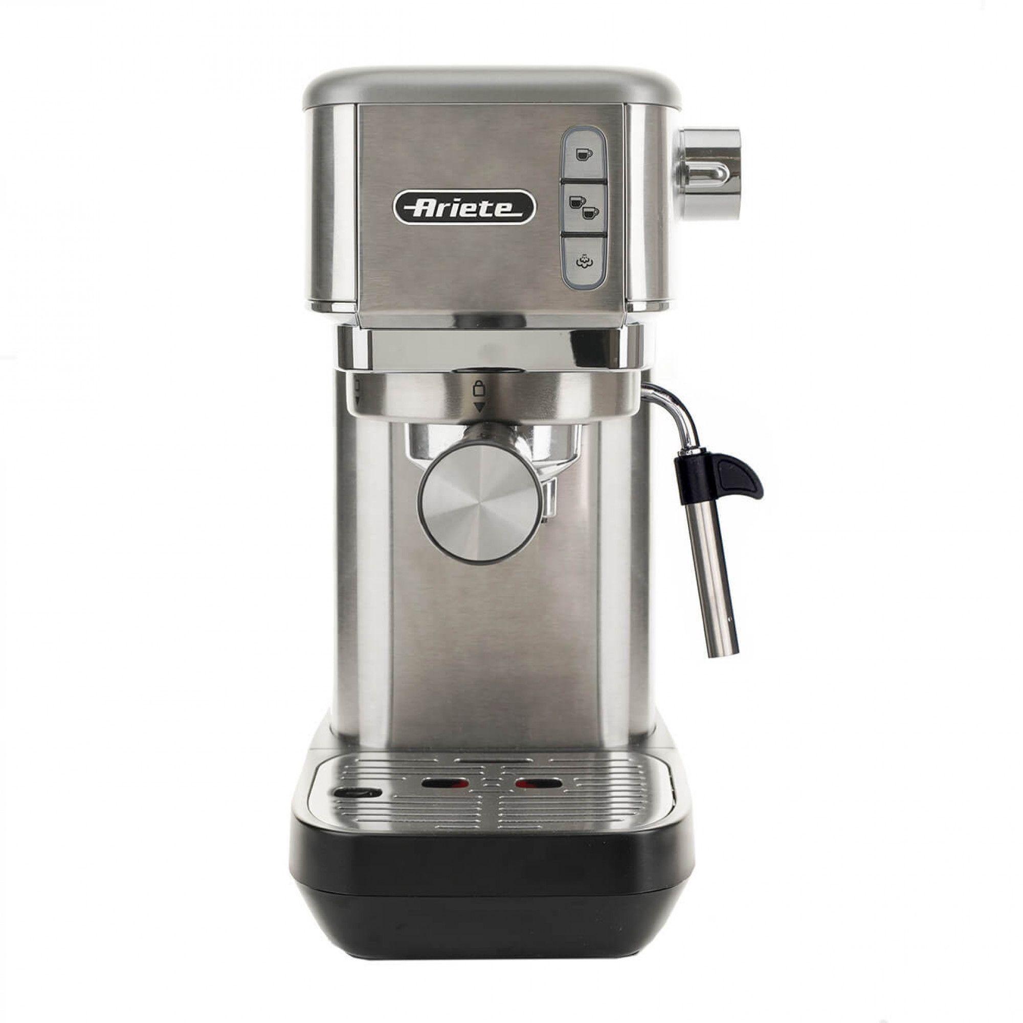 Máquina de Café Expresso ARIETE 1380/10 (1300 W - 15 bar - 1,1 l - Prateado)