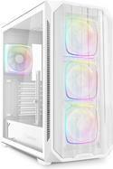 Caixa ATX SHARKOON AK5M RGB (ATX, Micro ATX, Mini-ITX - Midi Tower - RGB multicolor - Branco)