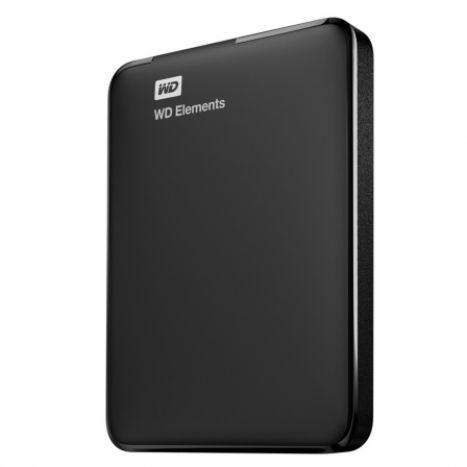Disco Rígido Externo WESTERN DIGITAL Elements WDBU6Y0020BBK-WESN (2000 GB - 2.5'' - USB 3.0/2.0 - Preto)
