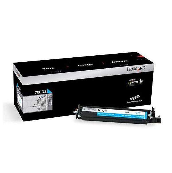 Unidade Reveladora LEXMARK 70C0D20 (40 000 páginas - Ciano), miniatura 2