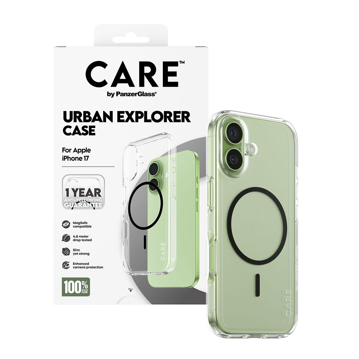Capa PANZERGLASS CARE by Urban Explorer CR85101 (Apple - Preto), miniatura 5