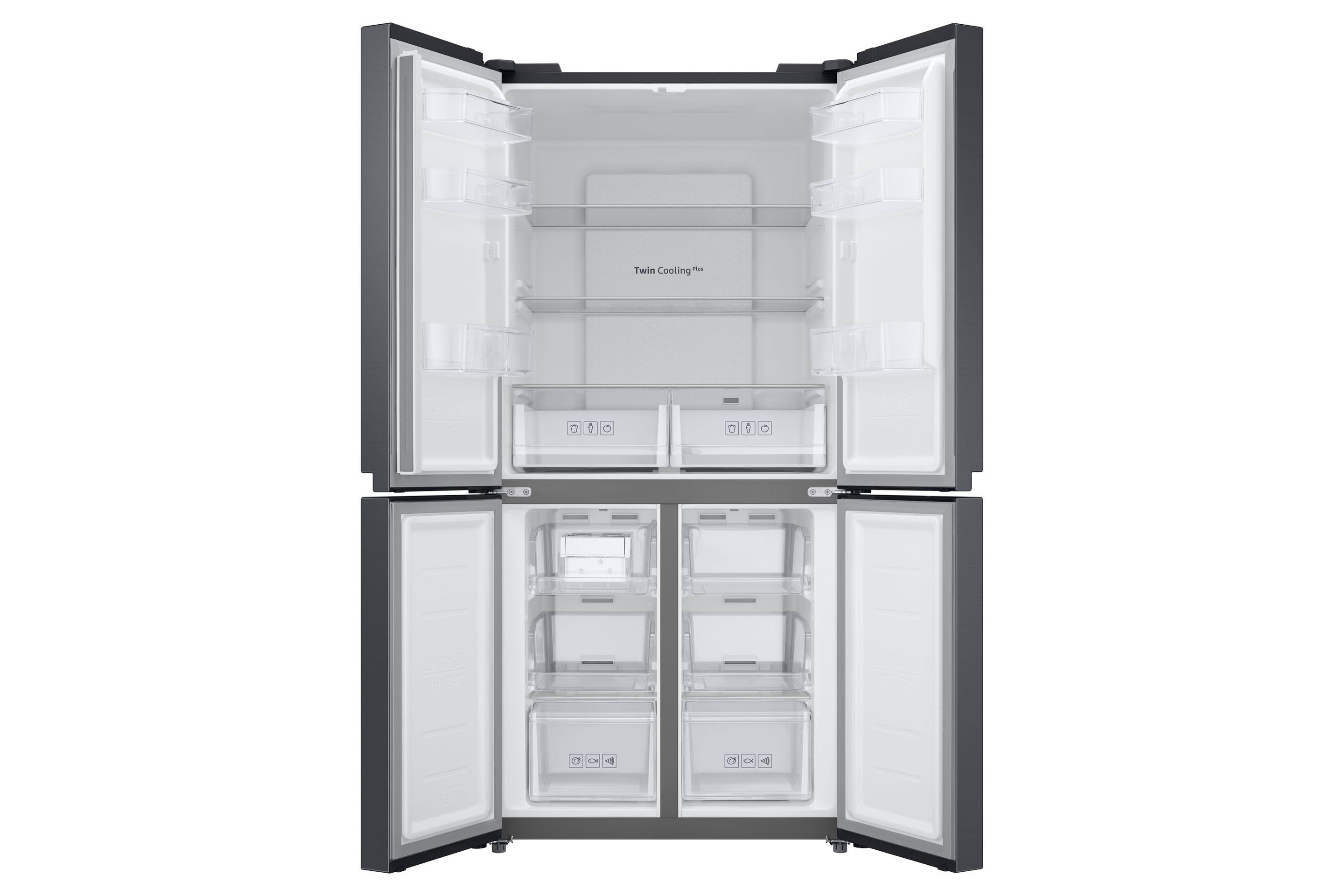 Frigorífico Americano Independente SAMSUNG RF48A400EB4/EF (488 l - 179,3x83,3x74 cm - 83 cm - Antracite), miniatura 4