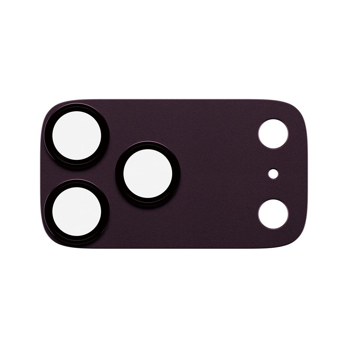 Protetor de Lentes da Câmara PANZERGLASS Fender (Apple iPhone 18 Pro Max - Silicone - Cereja Escura) — miniatura 4