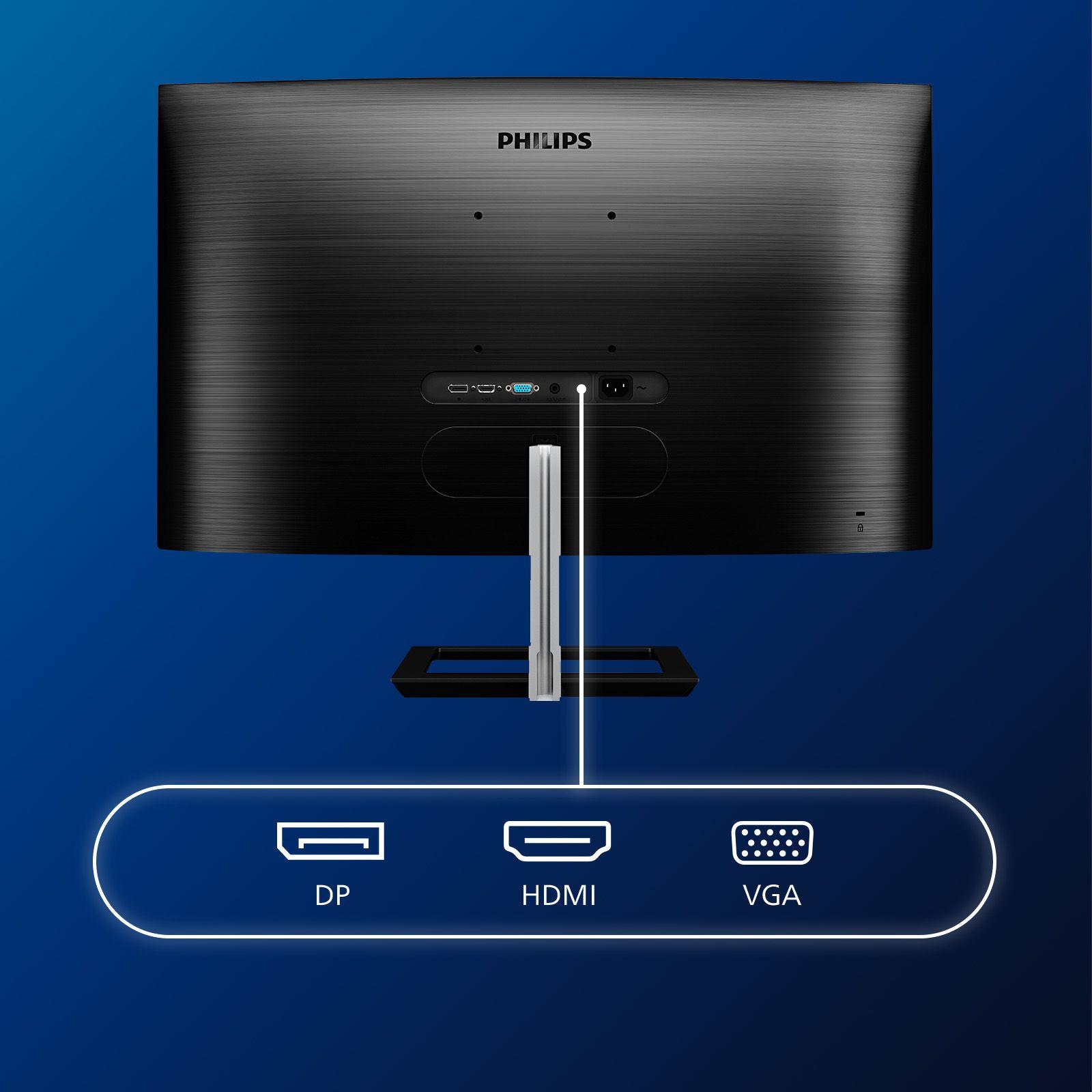 Monitor PHILIPS 322E1C/00 (31,5" - VA - 75 Hz - Preto) — miniatura 3