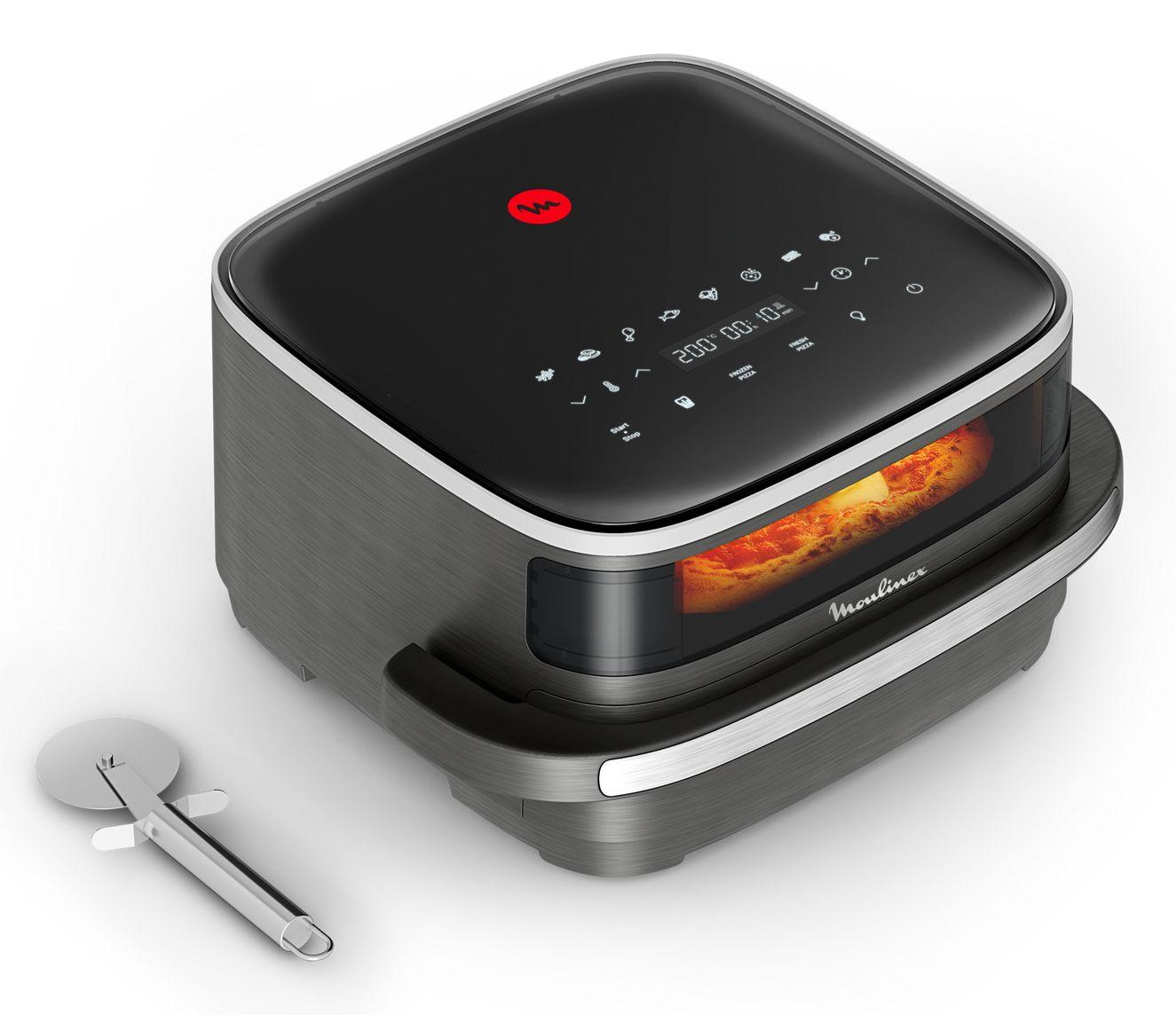 Fritadeira a Ar Quente Independente MOULINEX Easy Fry XL Surface+ AL402HF0 (2200 W - 230 °C - 40 °C - Cinzento) — miniatura 2