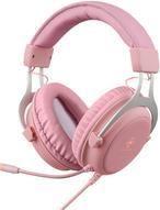 Headset Gaming DELTACO GAM-030-P (Arco de cabeça - Com fios - USB Tipo-A - Rosa)