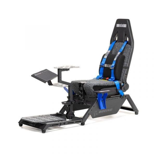 Cockpit de Simulador de Voo NEXT LEVEL RACING Flight Simulator Boeing Commercial Edition (Preto), miniatura 5