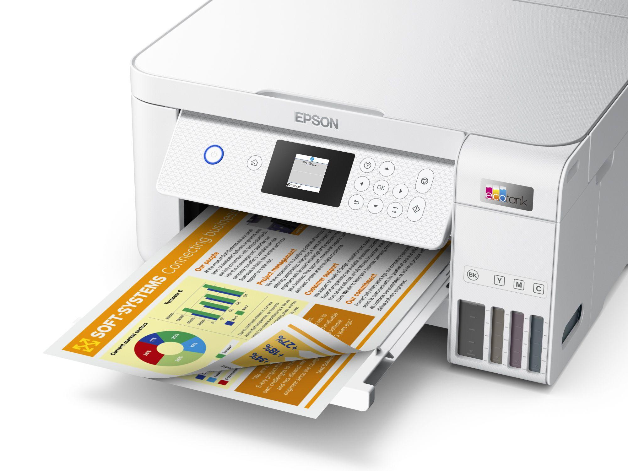 Impressora Multifunções EPSON EcoTank ET-2856 (A4 - Impressão a cores - 100 folhas - Branco), miniatura 21