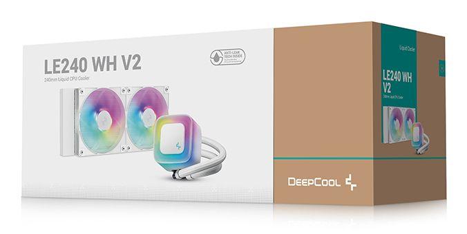 Refrigerador Líquido CPU DEEPCOOL LE240 V2 (12 cm - 2100 RPM - 4-pin - Branco) — miniatura 6