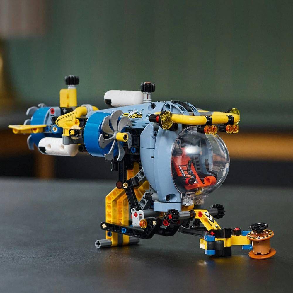 LEGO 42201 Technic Submarino de Investigação em Águas Profundas (9+ anos - 413 peças) — miniatura 4