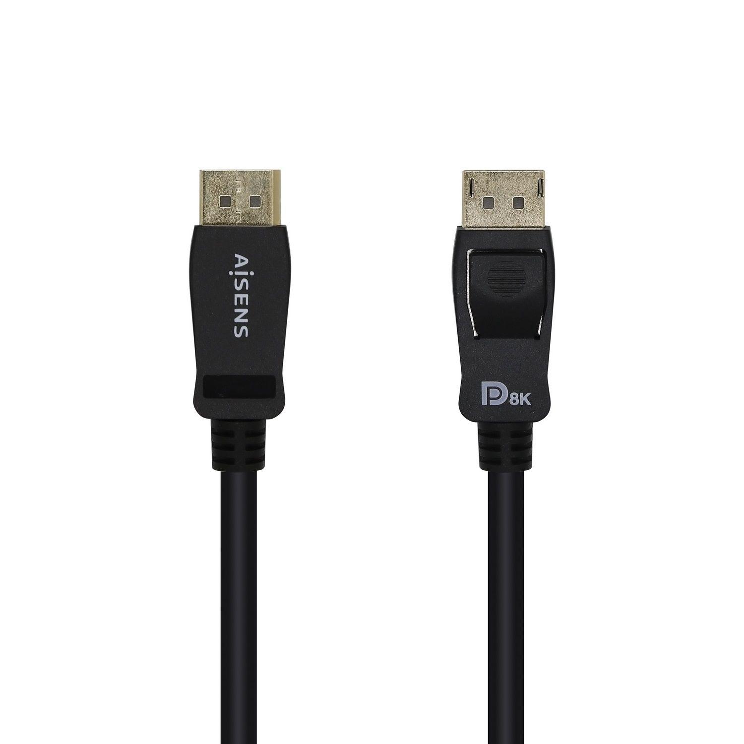 Cabo DisplayPort AISENS A149-0431 (1 m - Preto)