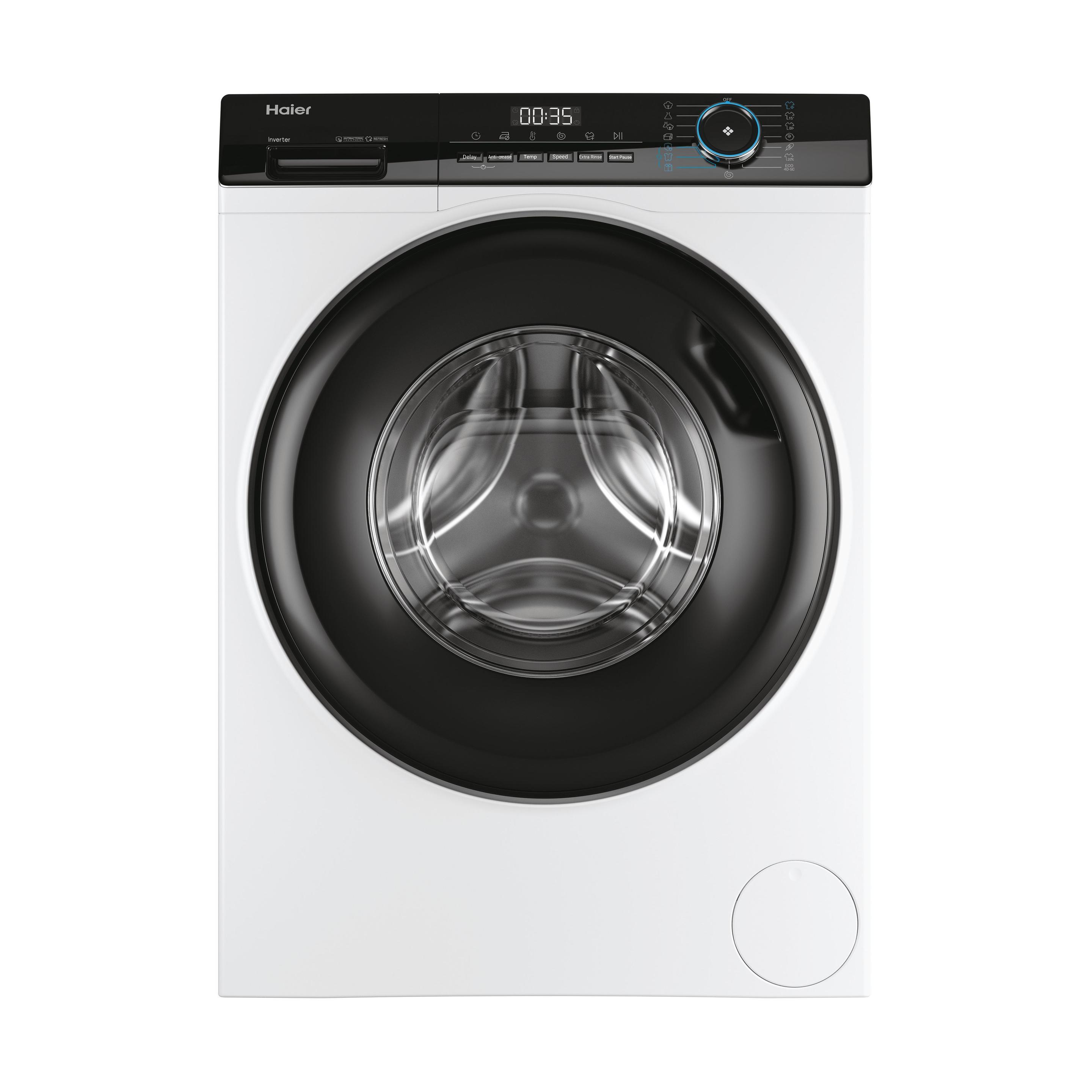 Máquina de Lavar Roupa Independente HAIER I-Pro Series 3 HW90-BP14939S (1400 RPM - B - A - Branco)