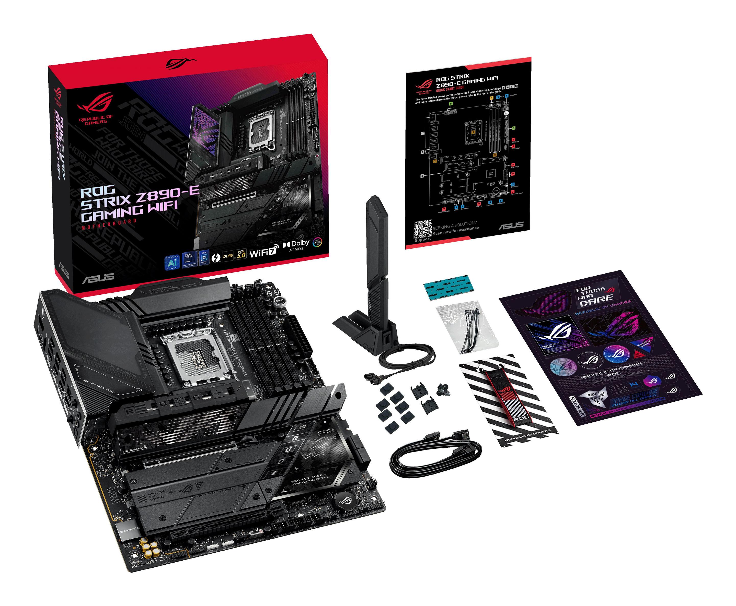 Motherboard ASUS ROG STRIX Z890-E GAMING WIFI (LGA 1851 (Socket V1) - Intel Core Ultra - ATX - Preto), miniatura 13
