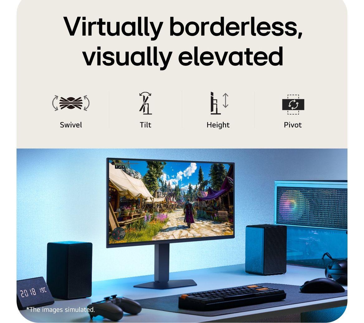 Monitor LG UltraGear 27G550B-B (27" - IPS - 300 Hz - Preto) — miniatura 6