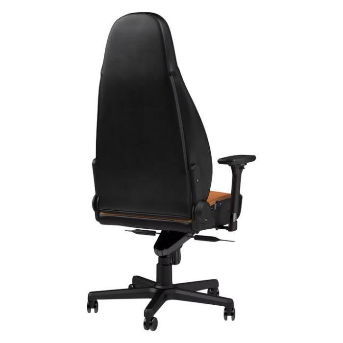Cadeira Gaming NOBLECHAIRS ICON (150 kg - Até 10 cm - 4D - Conhaque/Preto), miniatura 4