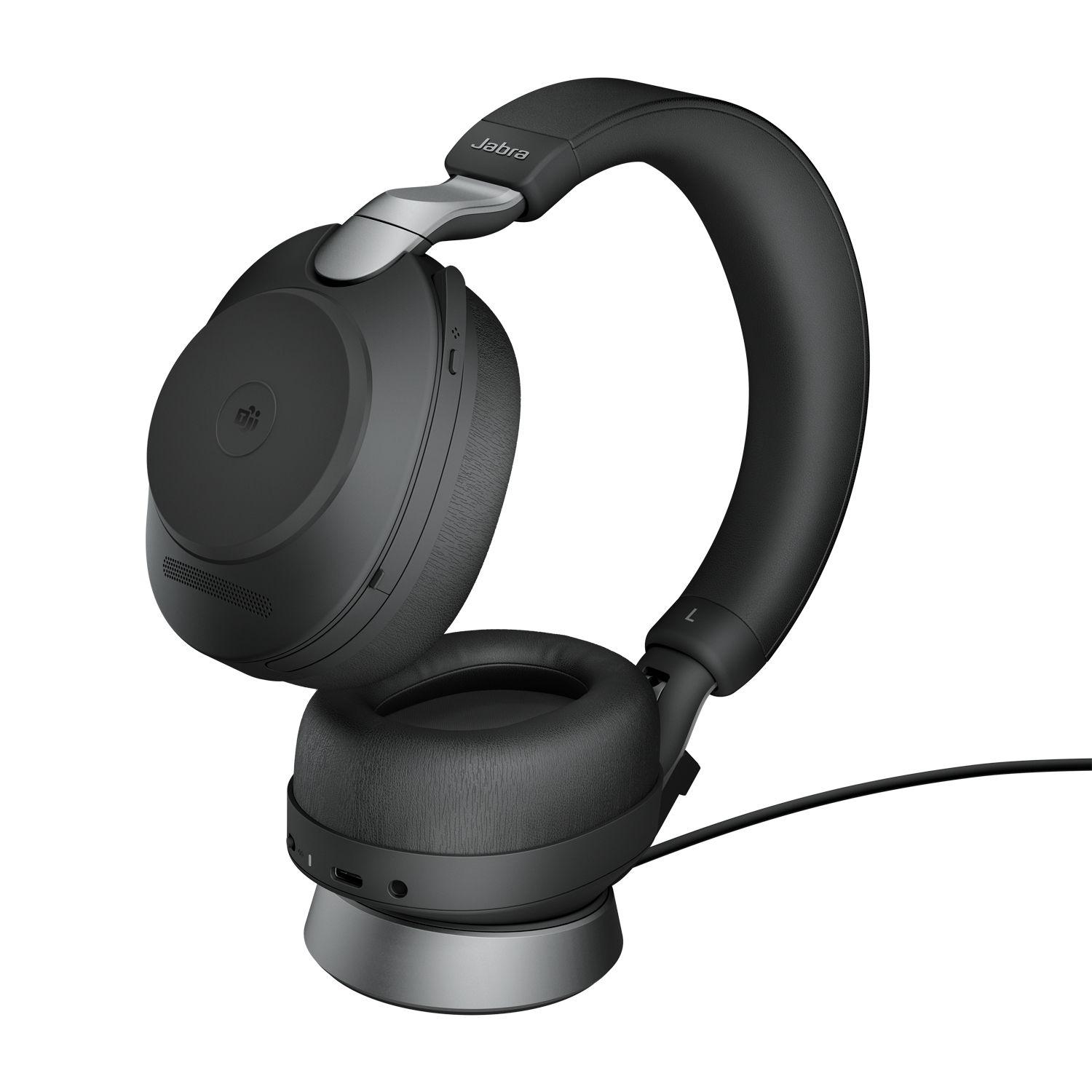 Auscultadores com Microfone JABRA Evolve2 85 MS Stereo (Binaural - Sem fios - Circum-aural - Preto) — miniatura 2