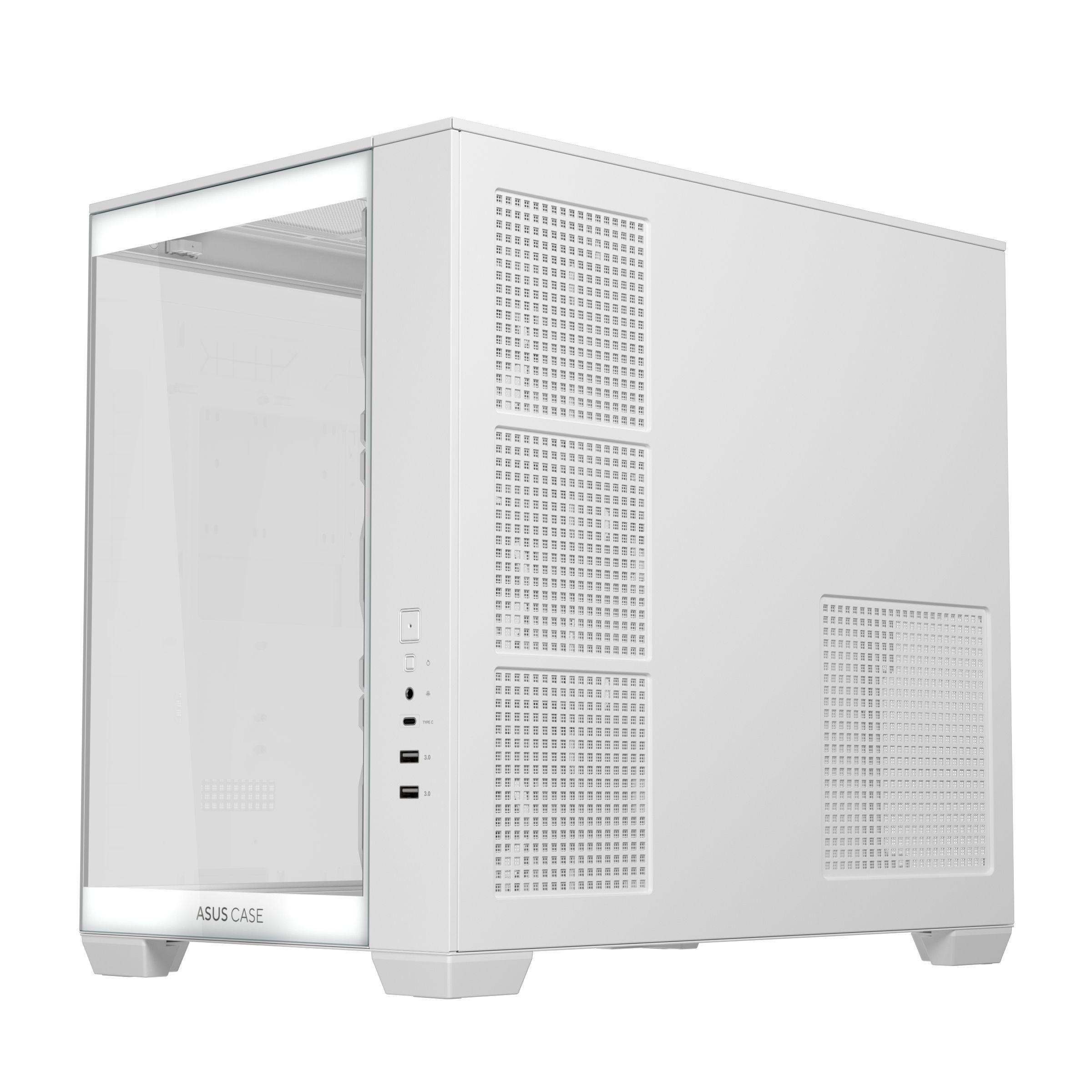 Caixa PC ASUS A32 PLUS (ATX, micro ATX, Mini-ITX - Mid Tower - ATX, micro-ATX, Mini-ITX - Branco) — miniatura 6