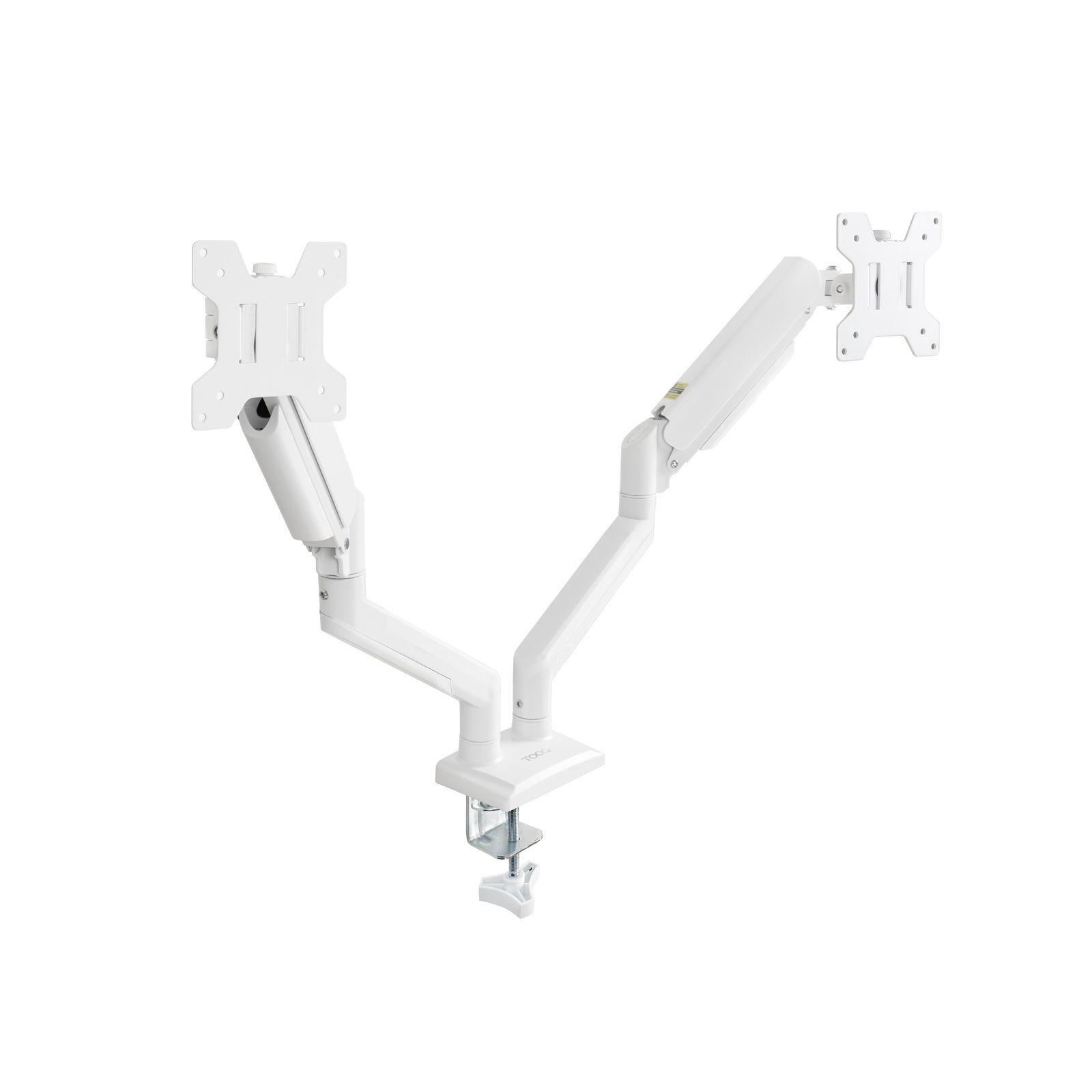 Suporte de Monitor TOOQ DB1434TNR-W (75 x 75-100 x 100 mm - 100 x 100 mm - 75 x 75 mm - Branco)