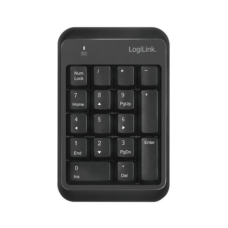 Teclado LOGILINK ID0201 (Bluetooth - Windows, macOS e Linux - Preto) — miniatura 2
