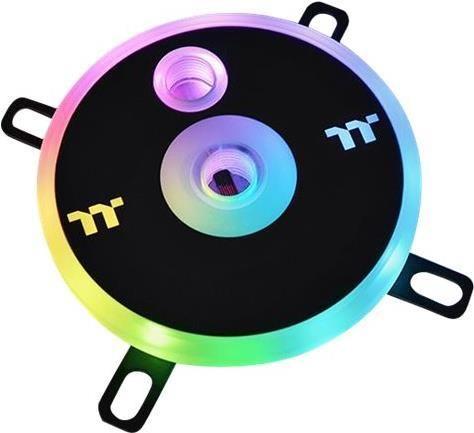 Bloco de Refrigeração Líquida para CPU THERMALTAKE Pacific W5 Plus RGB (Rosca 1/4″ - Preto)