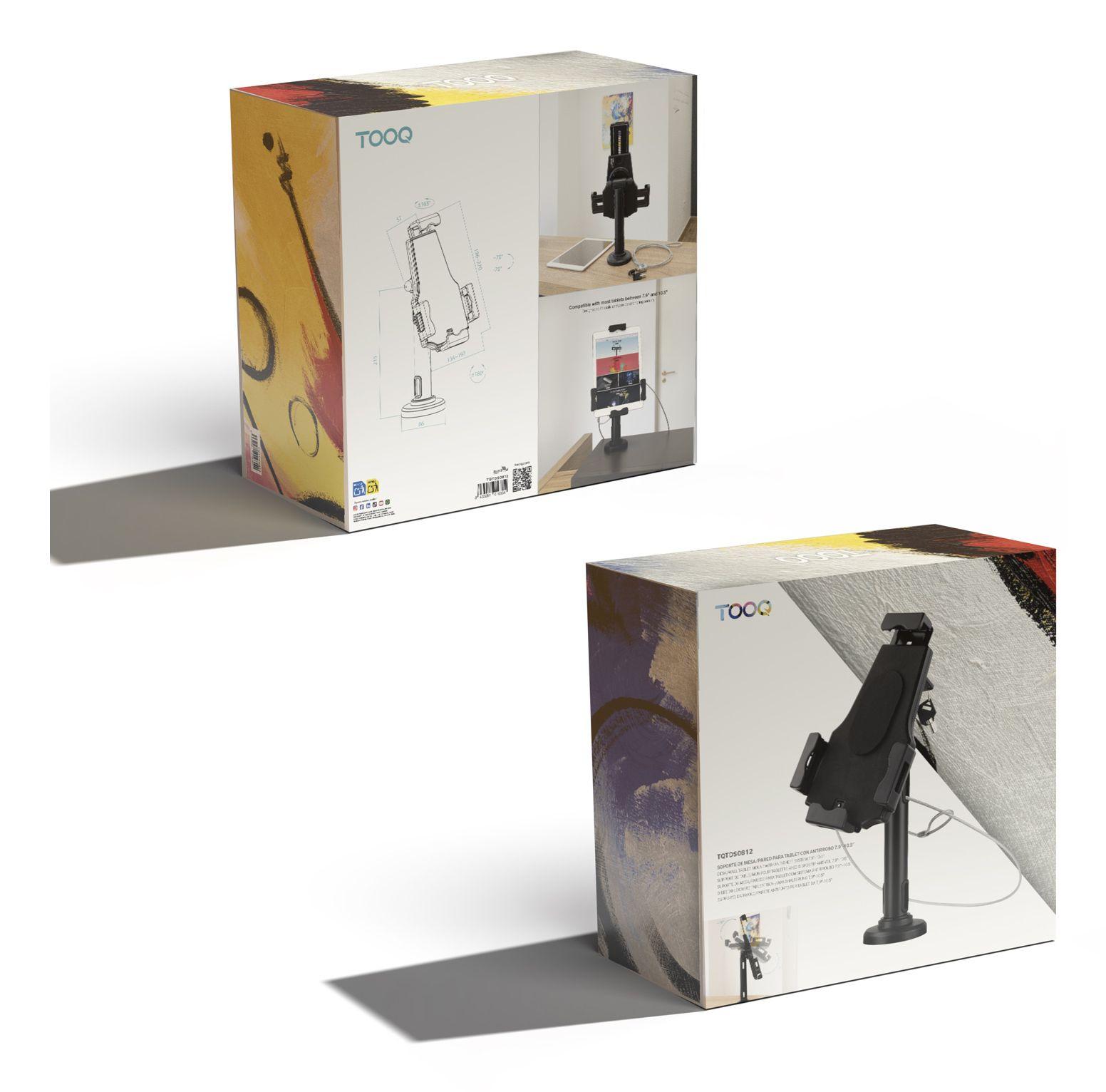 Suporte de Mesa/Parede para Tablet TOOQ TQTDS0812 (Preto) — miniatura 9