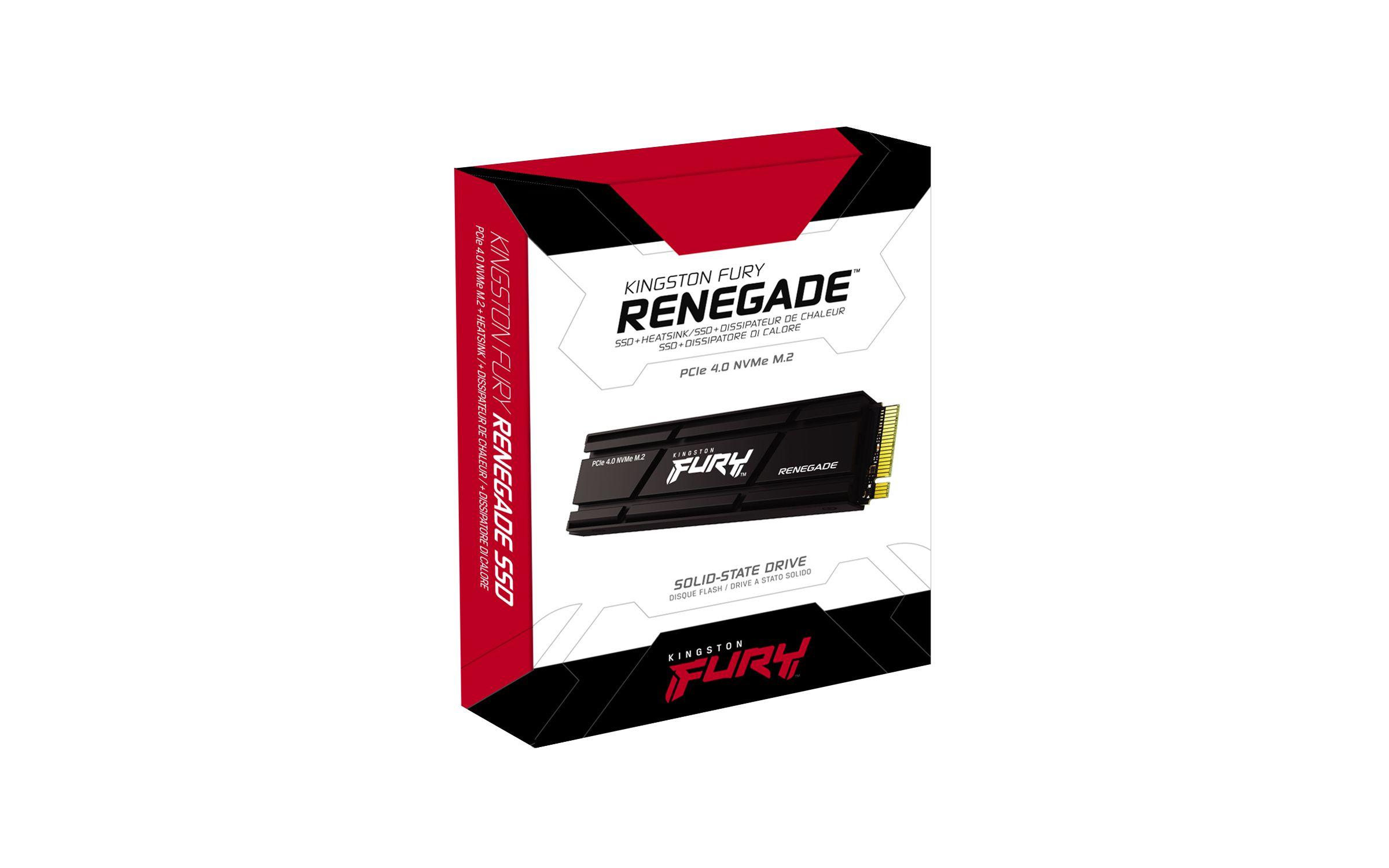SSD KINGSTON FURY Renegade (2 TB - M.2 2280 - PCI Express 4.0 NVMe) — miniatura 4