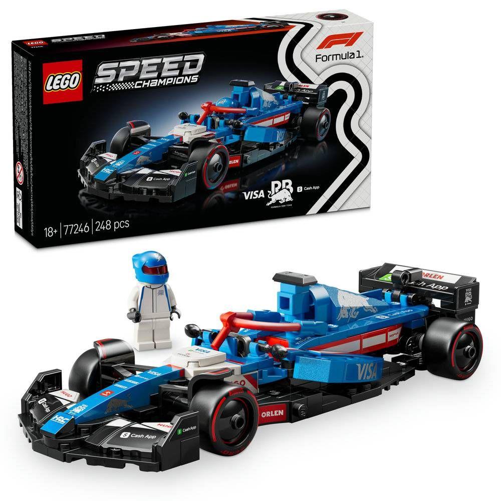 LEGO 77246 Speed Champions Carro de Corrida Visa Cash App RB VCARB 01 F1® (18+ anos - 248 peças), miniatura 3