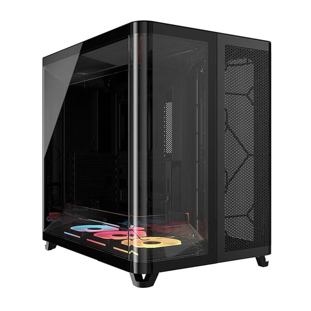 Caixa PC CORSAIR AIR 5400 RS-R ARGB (2.5" - Aço, vidro temperado - Multi - Preto)
