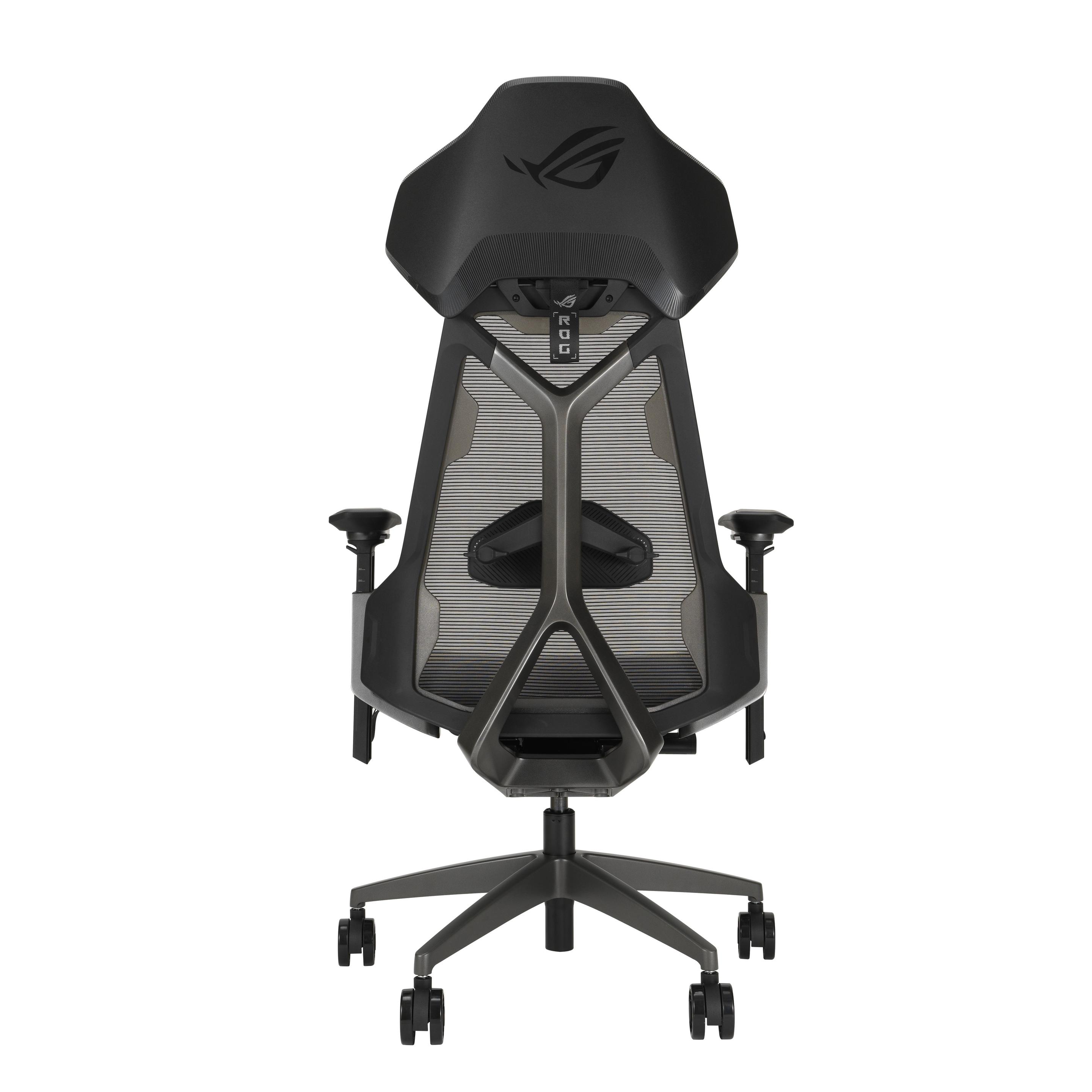 Cadeira Gaming ASUS ROG Destrier Ergo (150 kg - 10 cm - Assento em malha - Preto), miniatura 2