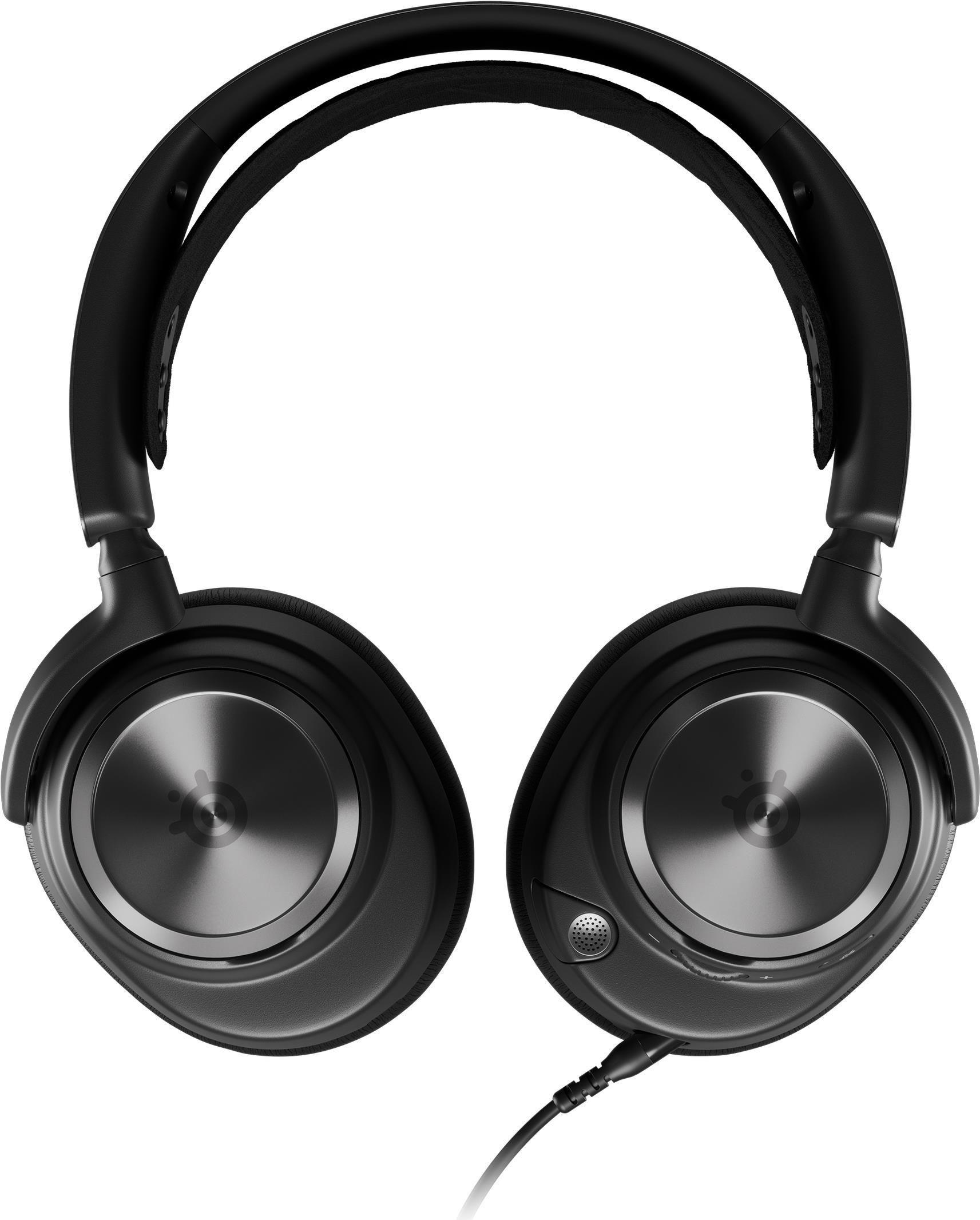 Headset Gaming STEELSERIES Arctis Nova Pro (Binaural - Com fios - Circum-aural - Preto)