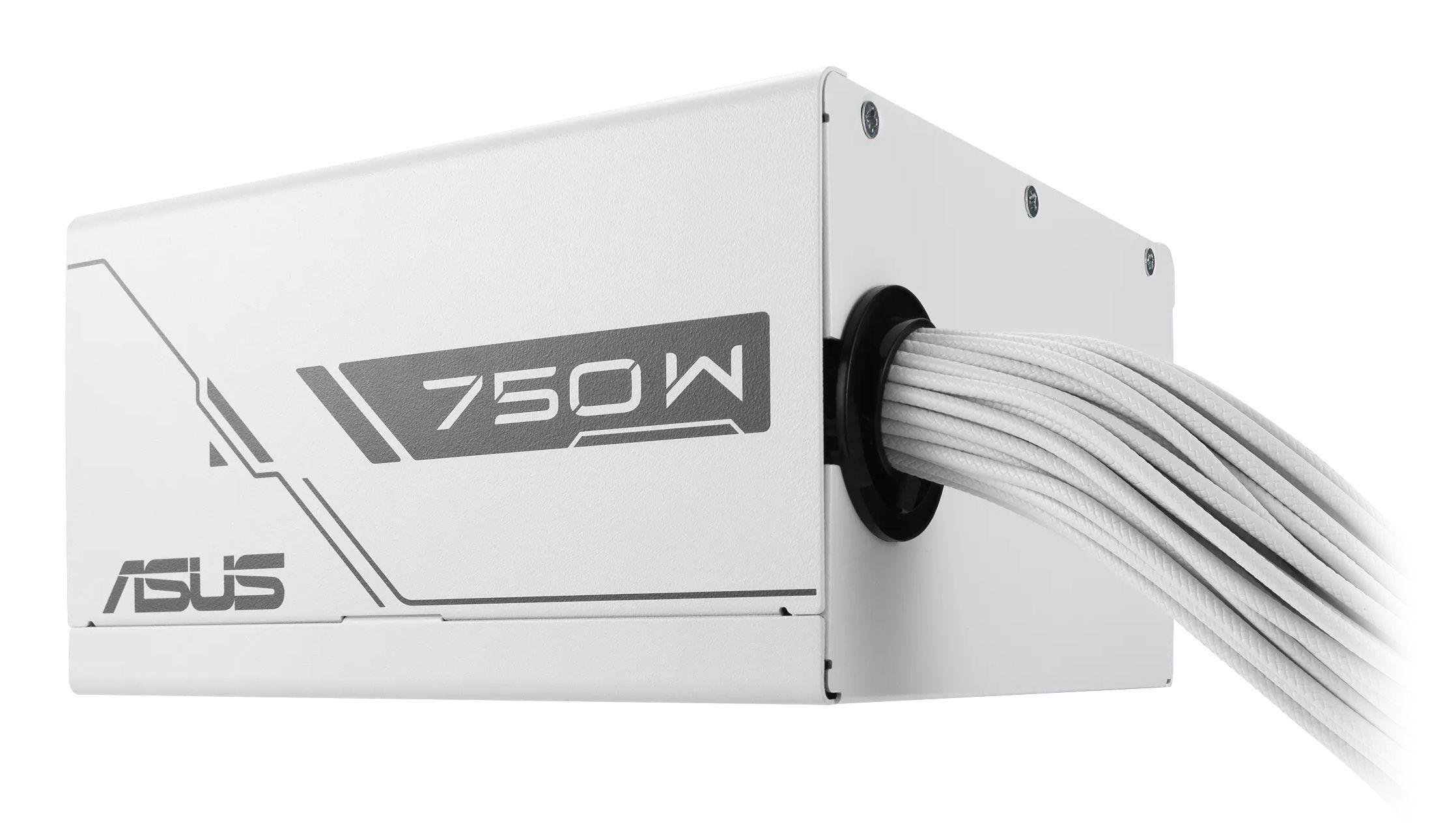 Fonte de Alimentação ASUS PRIME-750B-WHITE (ATX - 750 W - 80 PLUS Bronze - Branco), miniatura 3