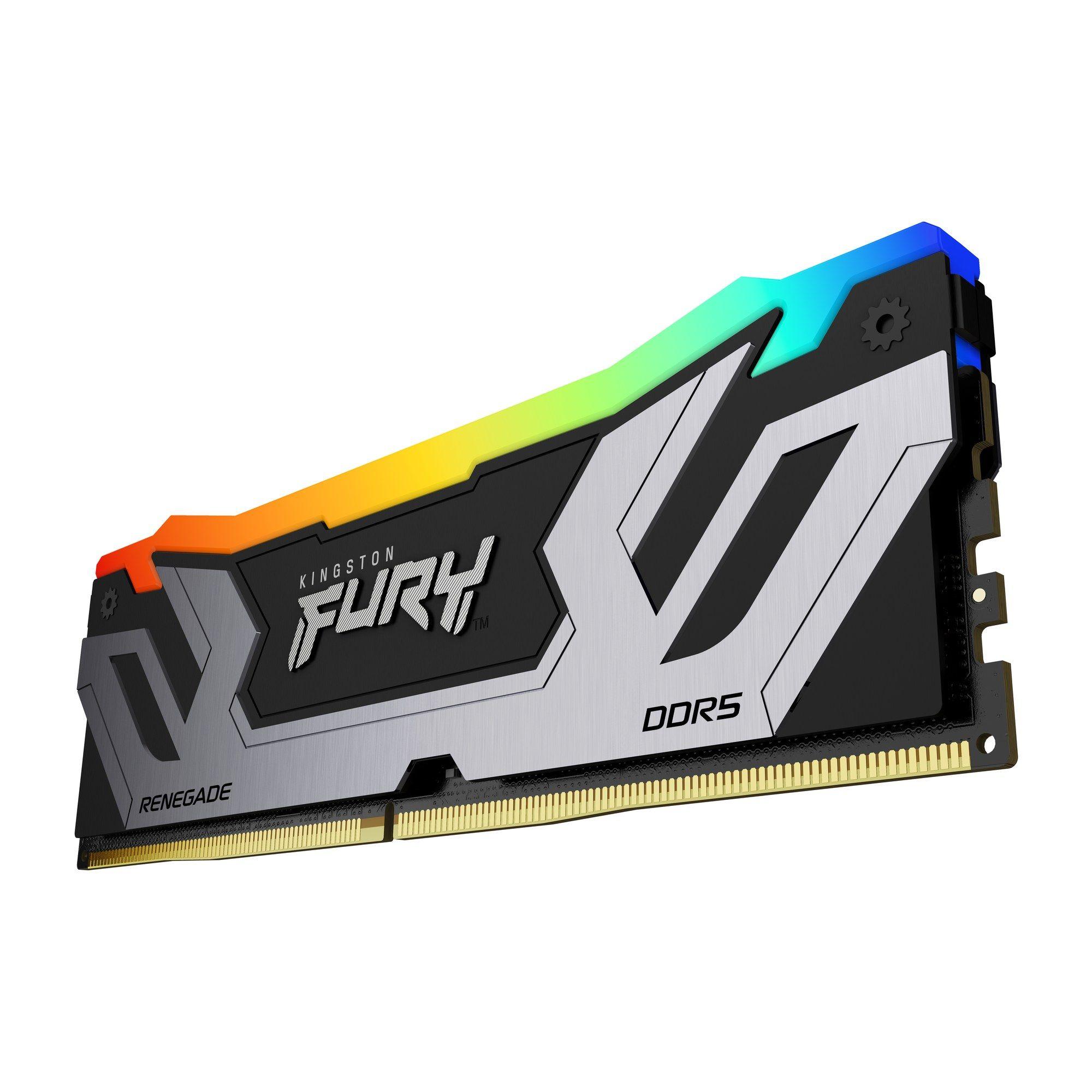 Memória RAM KINGSTON FURY Renegade RGB KF584CU40RSA-24 (8400 MHz - 24 GB - DIMM), miniatura 4