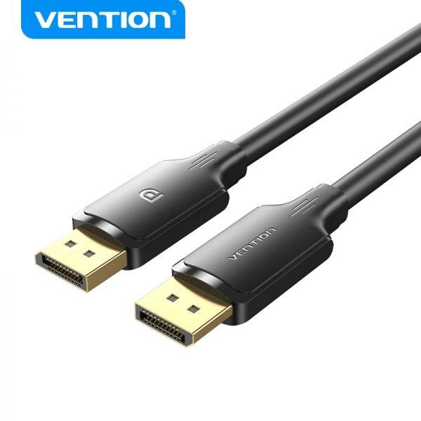 Cabo DisplayPort VENTION HAKBH (2 m - DisplayPort macho - Preto)
