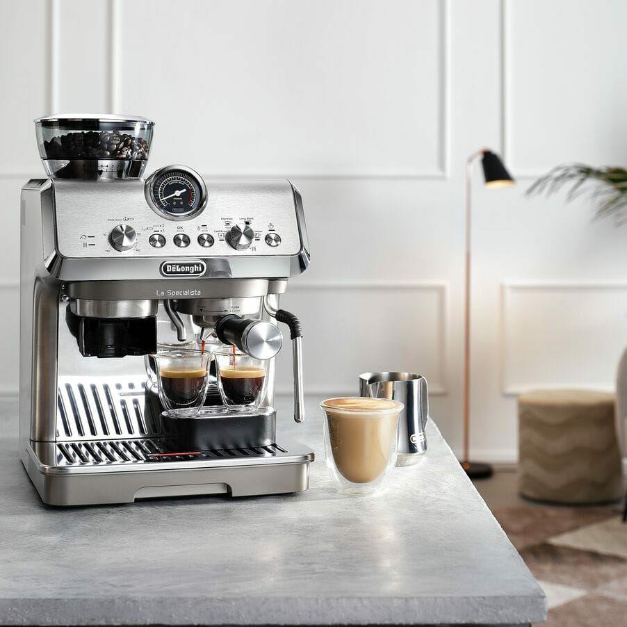 Máquina de Café Expresso DELONGHI EC9255.M La Specialista Arte Evo (Grãos de café - 15 bar - 1,7 l - Cinzento e Inox), miniatura 6
