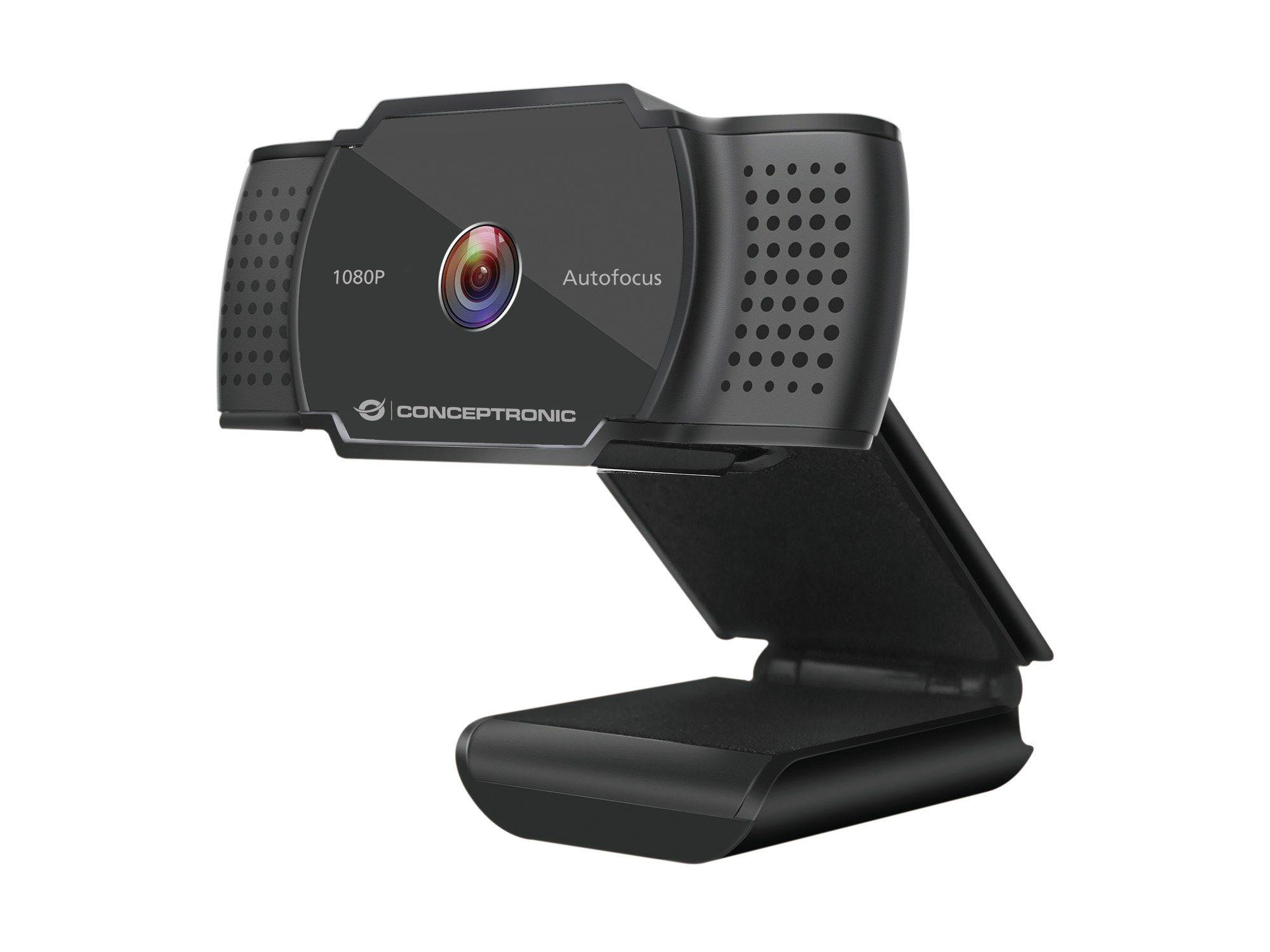 Webcam CONCEPTRONIC AMDIS06B (USB 2.0 - USB-A - Preto)