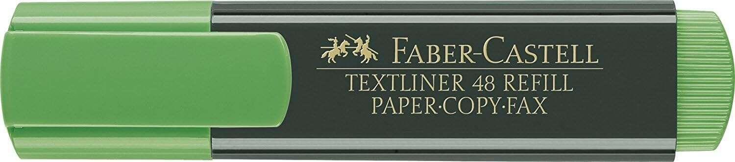 Marcador Fluorescente FABER-CASTELL Textliner 48 (Plástico, polipropileno - Verde)