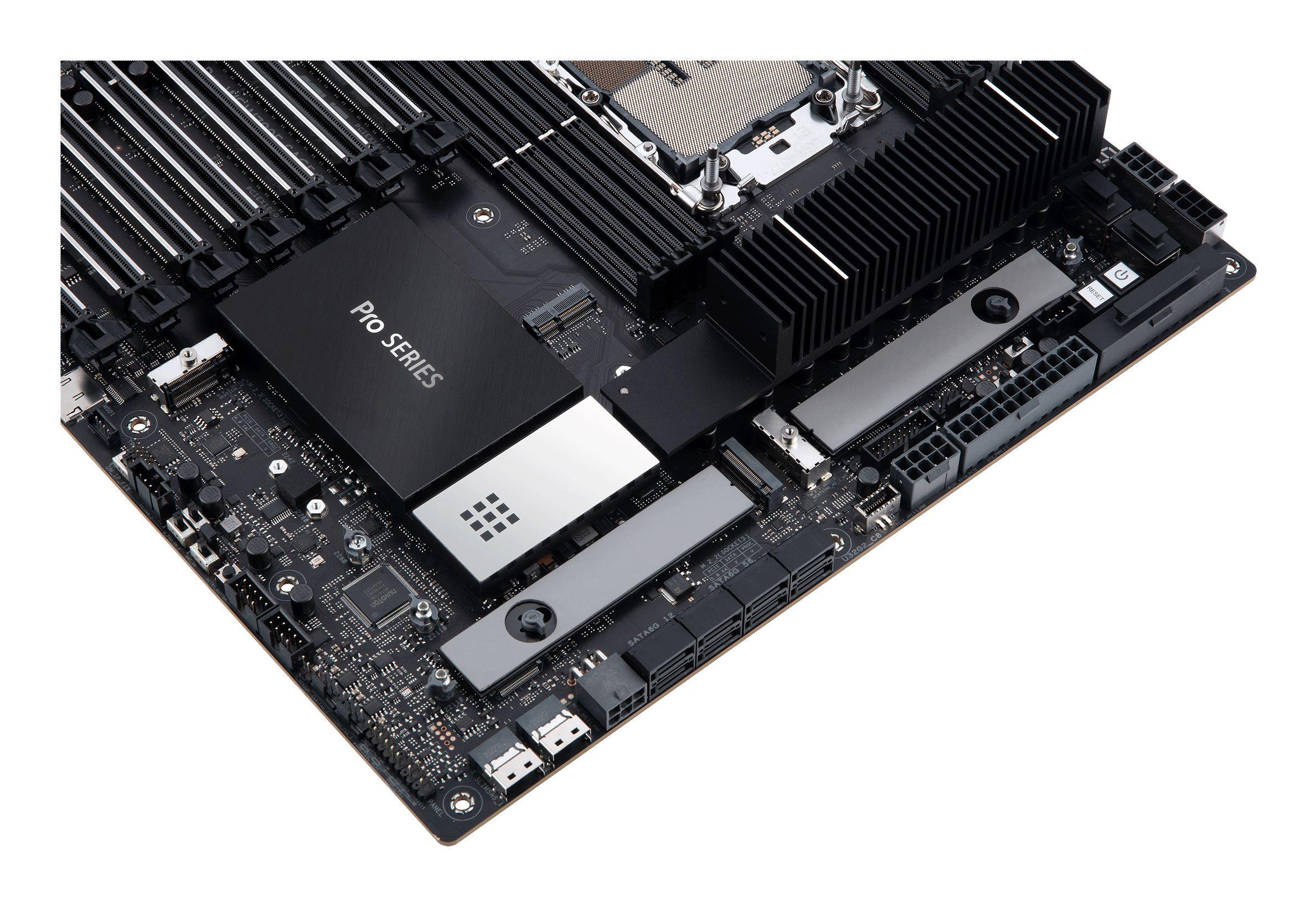 Motherboard ASUS PRO WS W790E-SAGE SE (LGA 4677 (Socket E) - Intel Xeon W - EEB - Preto), miniatura 11