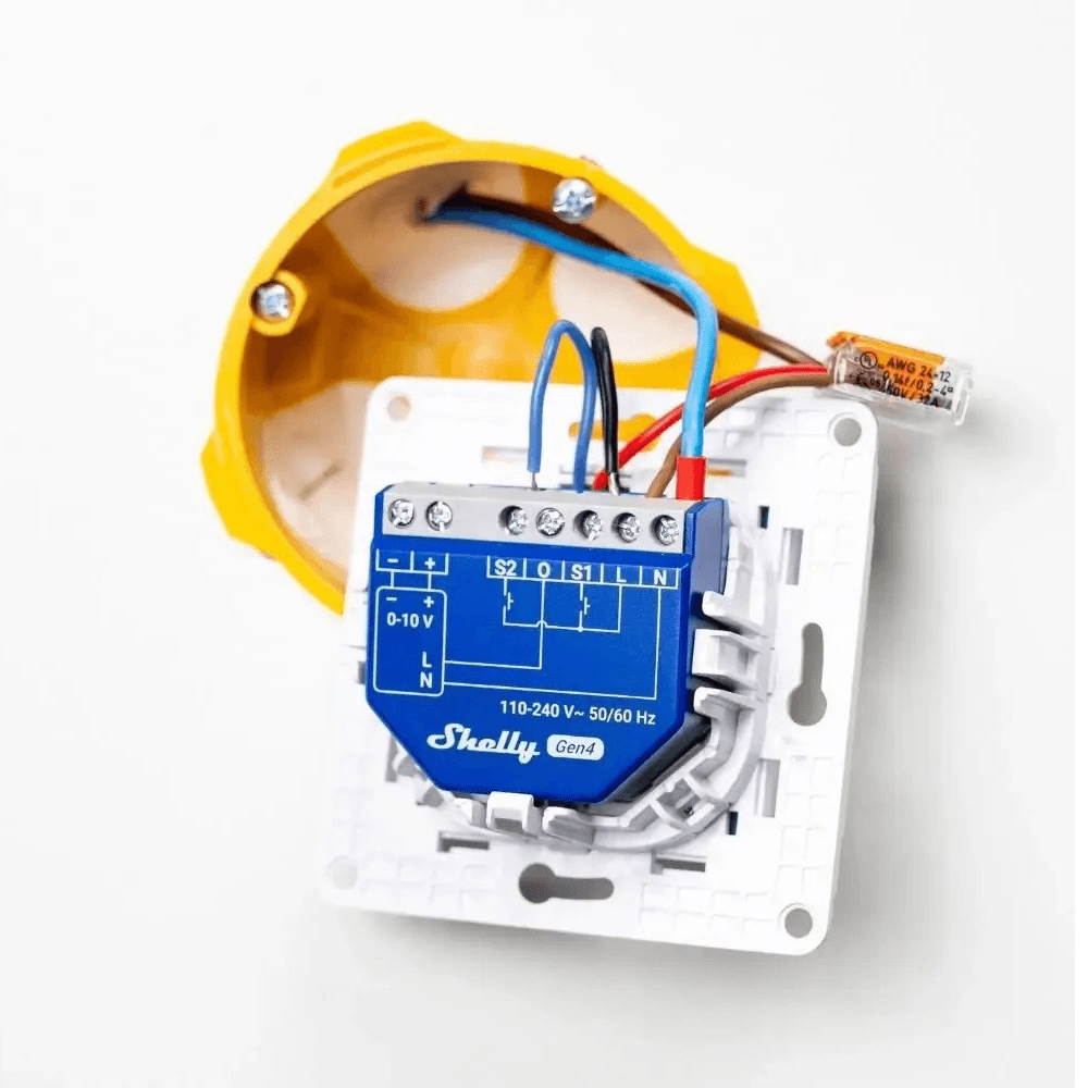 Regulador de Intensidade SHELLY Dimmer 0/1-10V PM Gen4 (Wi-Fi - Relé 13 A), miniatura 3