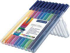 Marcadores de Feltro STAEDTLER 323 SB20 (20 Cores - 1 mm)