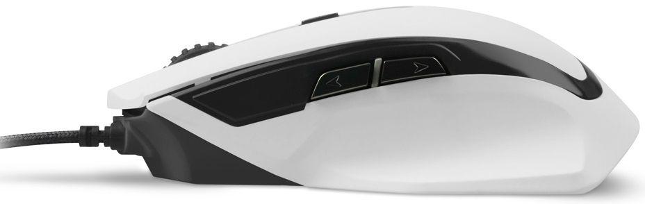 Rato SHARKOON SHARK Force II (Mão direita - 4200 DPI - Ótico - Branco), miniatura 3